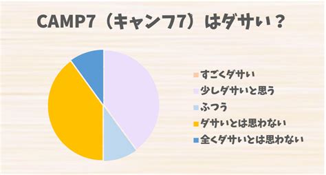 camp7 ダサい